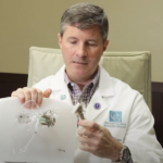 dr thomas describing reverse total shoulder replacement