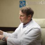 dr wood pope discusses partial knee replacement